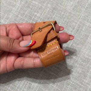 Louis Vuitton Vachetta Leather Key Ring Strap